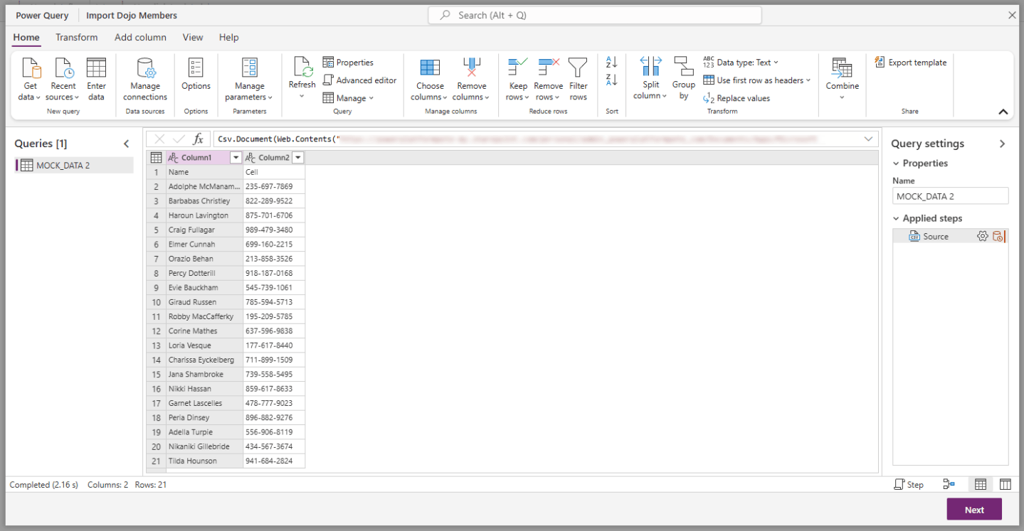 Bulk Importing Data using Dataflows Part 1: Single Table – Power ...