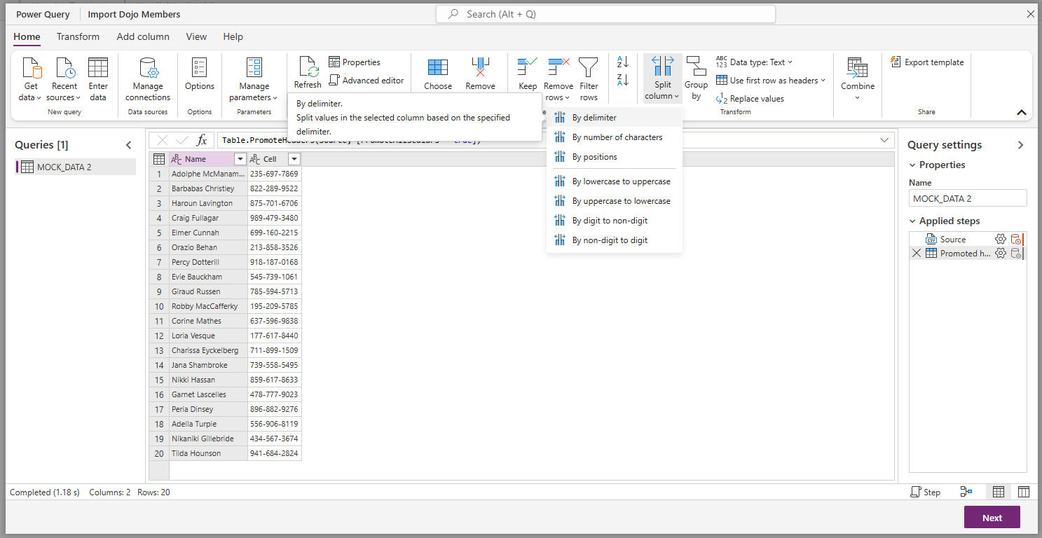 Bulk Importing Data using Dataflows Part 1: Single Table – Power ...